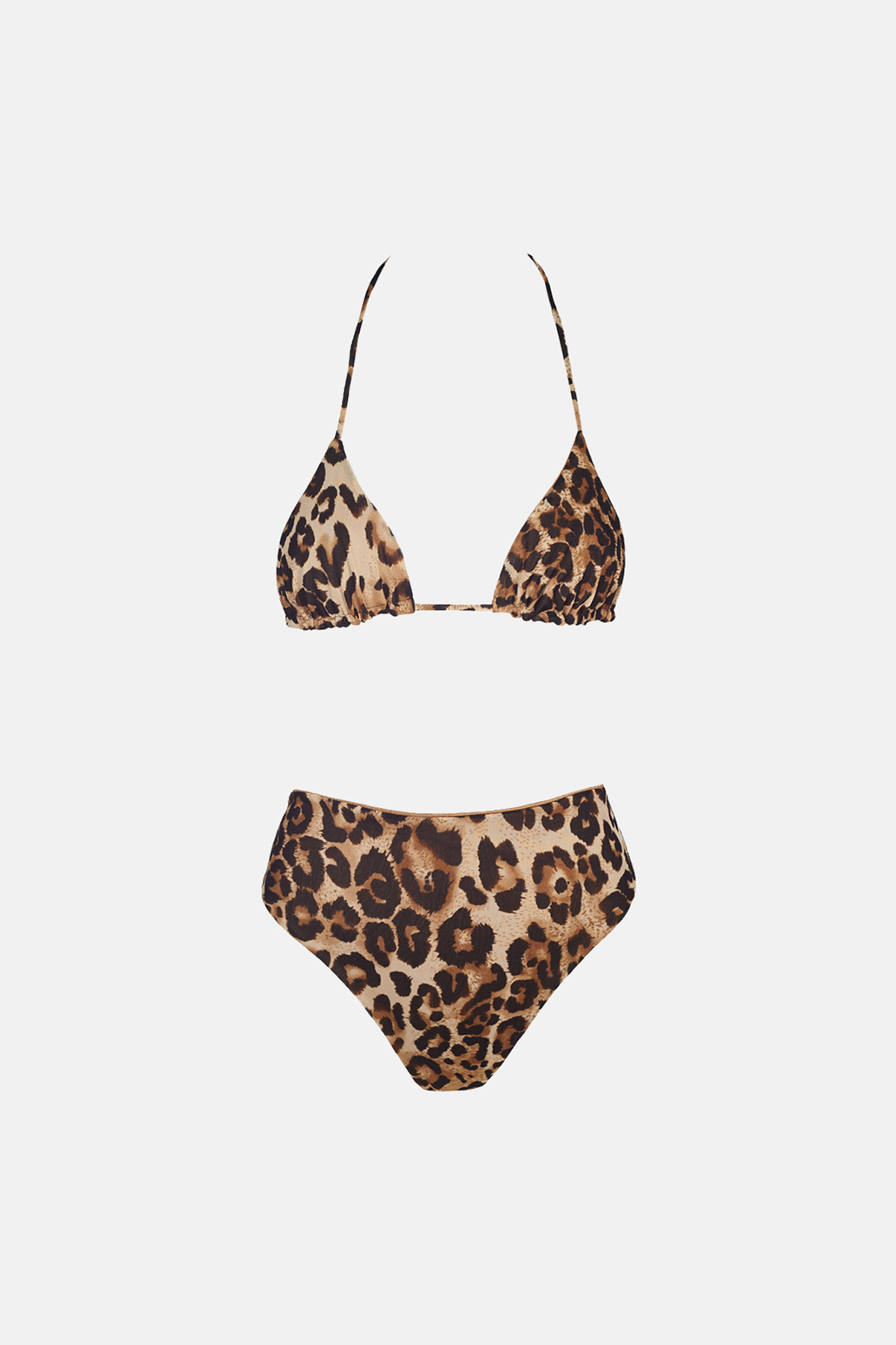 Triangle Bikini in Leopard